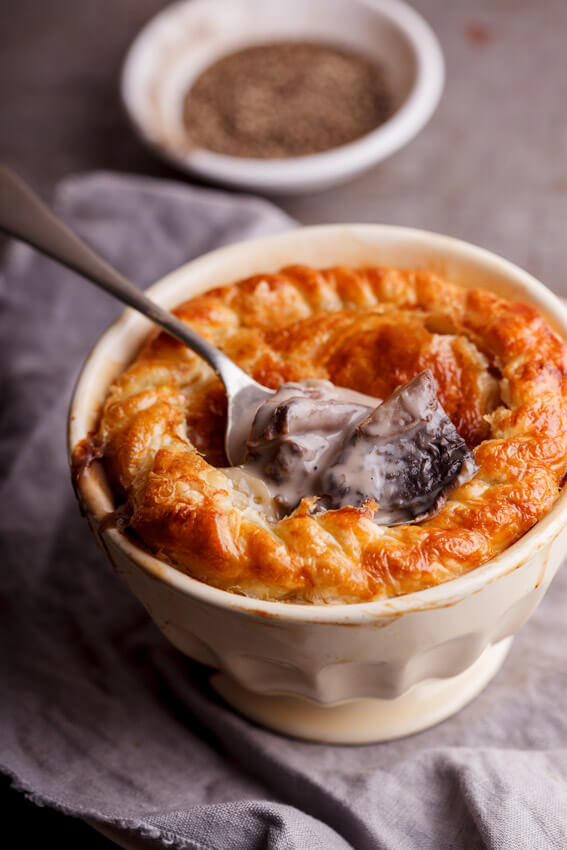 mushroom pot pie