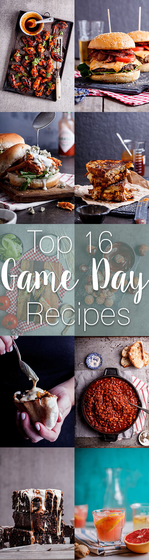 Top 16 Game Day recipes