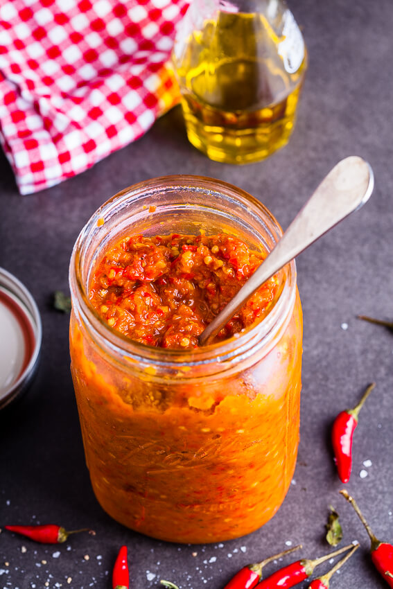 Home-made Peri-Peri sauce