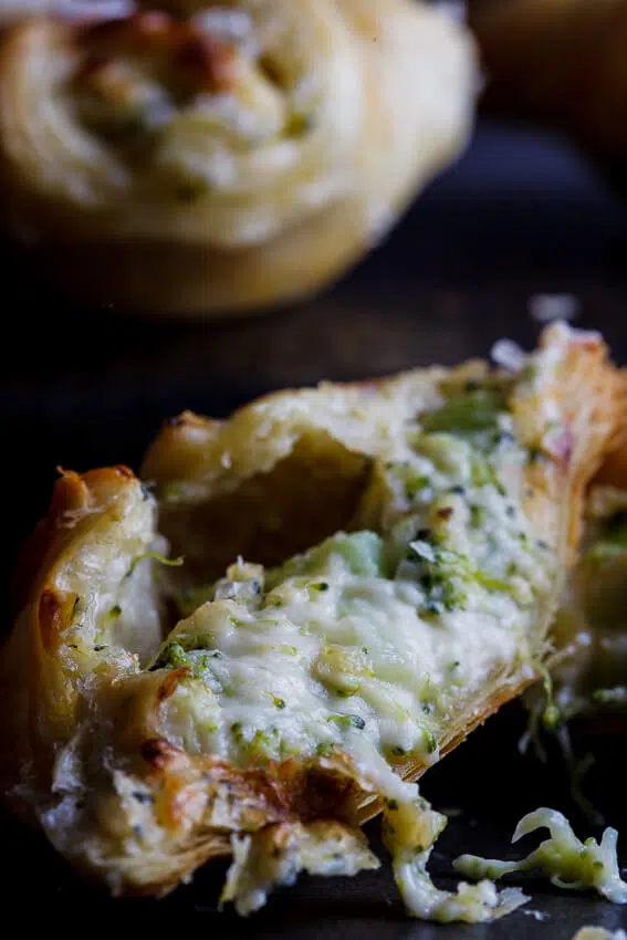 Broccoli cheese puffs