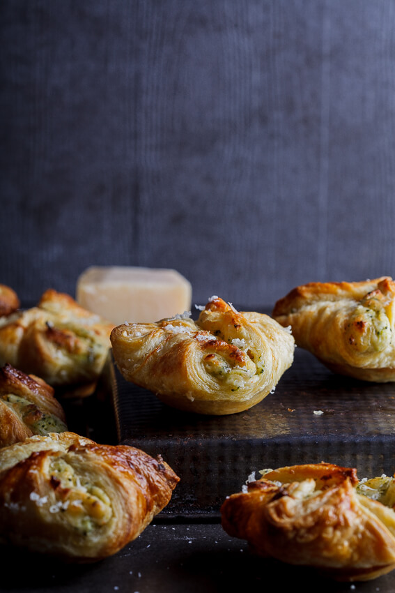 Broccoli cheese puffs