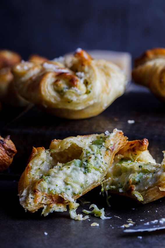 Broccoli cheese puffs