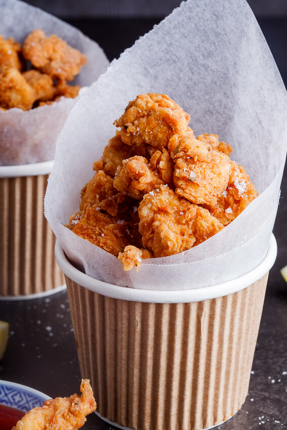 Crispy chicken pops - Simply Delicious