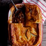 Steak and mushroom pot pie