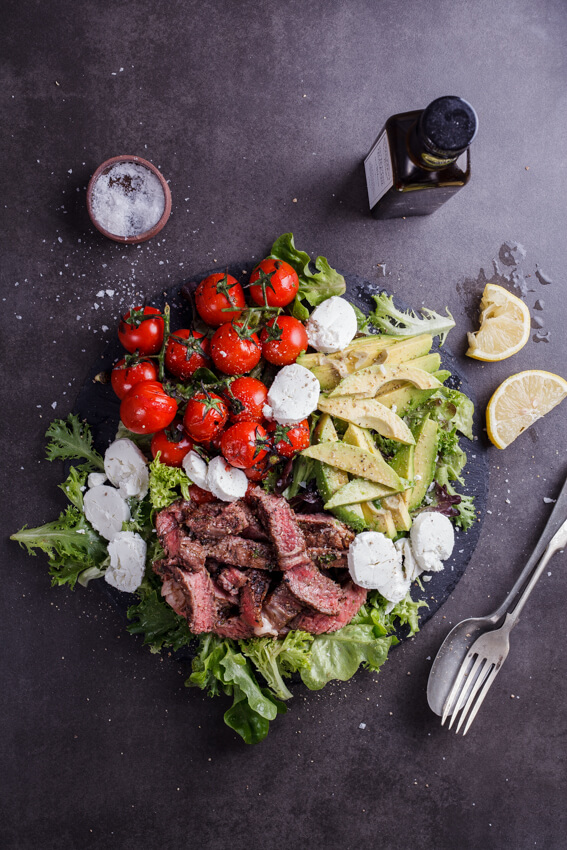 The ultimate steak salad