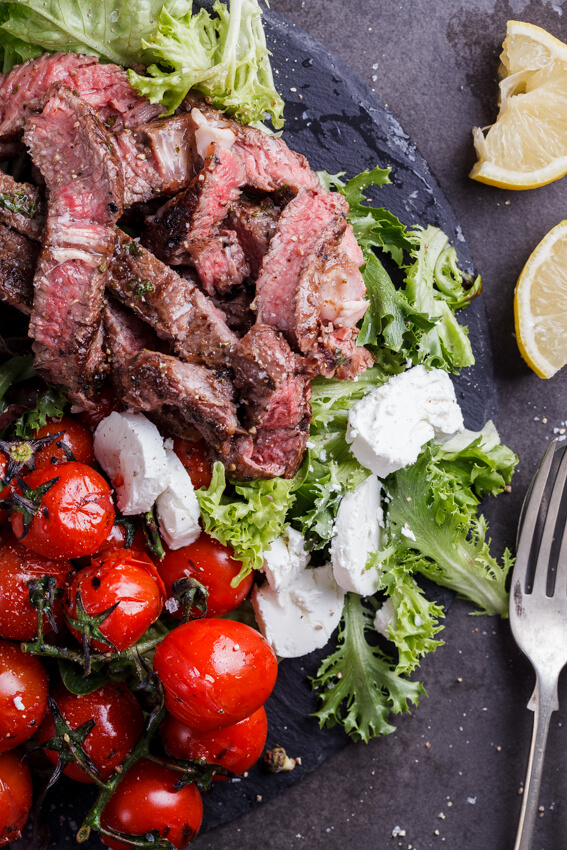 The ultimate steak salad