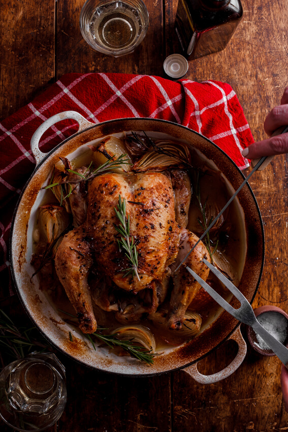 Easy Tuscan roast chicken - Simply Delicious