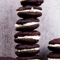 chocolate wasted brownie cookie sandwiches