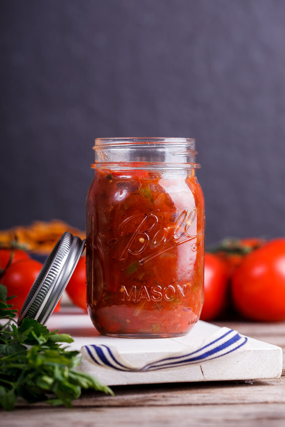 Easy home-made salsa