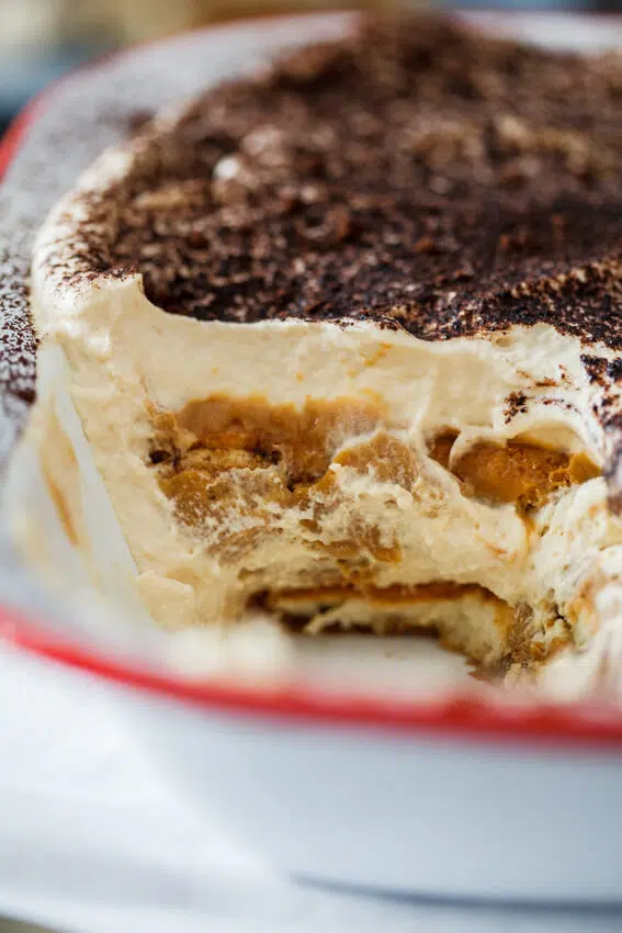 Easy caramel tiramisu