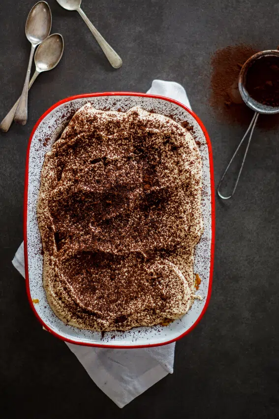 Easy caramel tiramisu