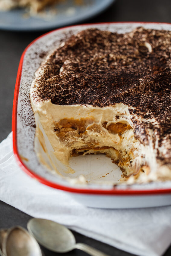 Easy caramel tiramisu