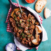 Easy peri-peri chicken livers