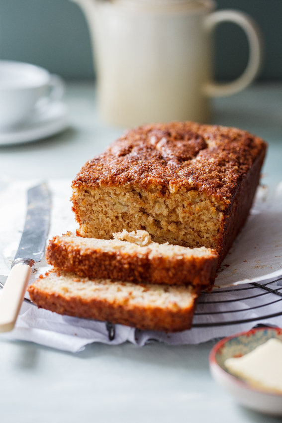 Brown sugar cinnamon banana bread