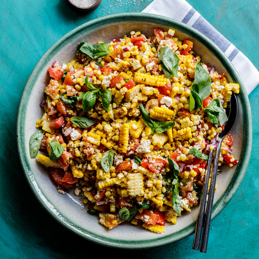 Summer grilled corn salad  Simply Delicious