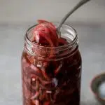 Easy pickled red onions