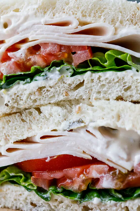 Smoked chicken sandwich with jalapeño mayo