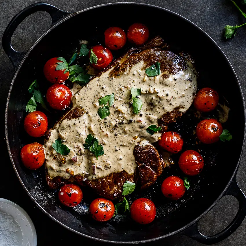 Easy creamy pepper sauce