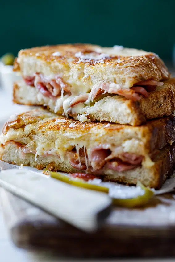 Bacon jalapeno grilled cheese
