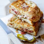 Bacon jalapeno grilled cheese