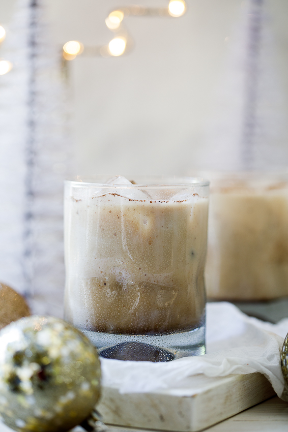 Christmas spiced white Russian