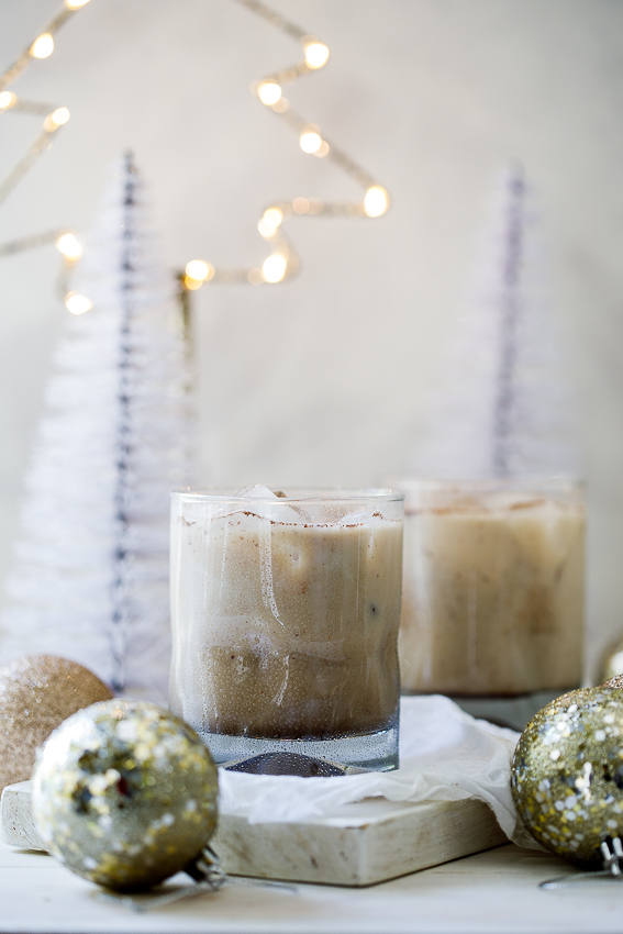 Christmas spiced white Russian