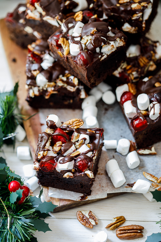 Rocky Road Brownies Video I Am Baker