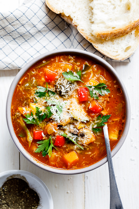 Amazing Chunky Carrot Soup. 