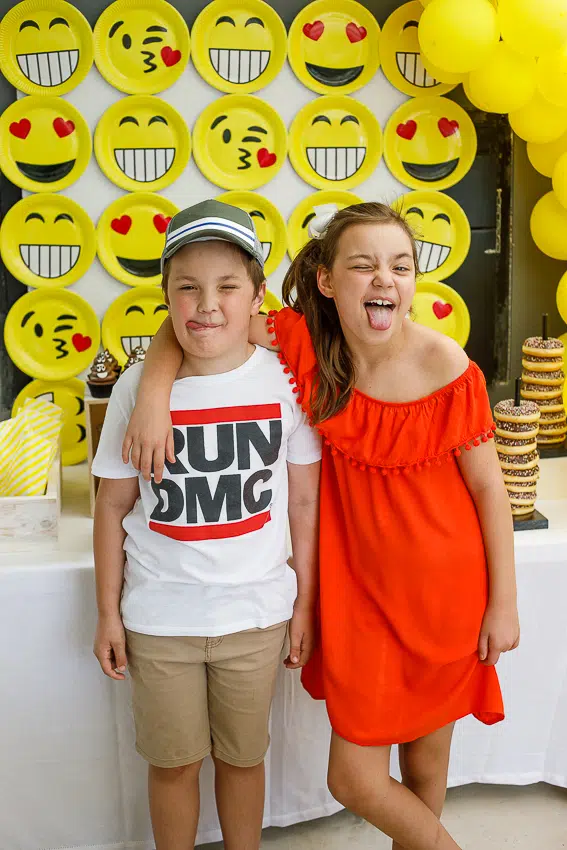 Emoji birthday party