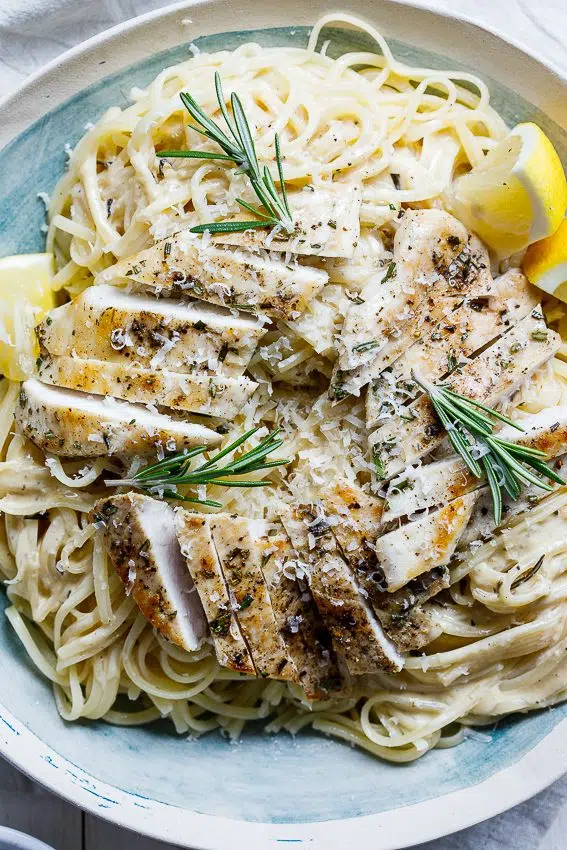 Rosemary cream chicken pasta