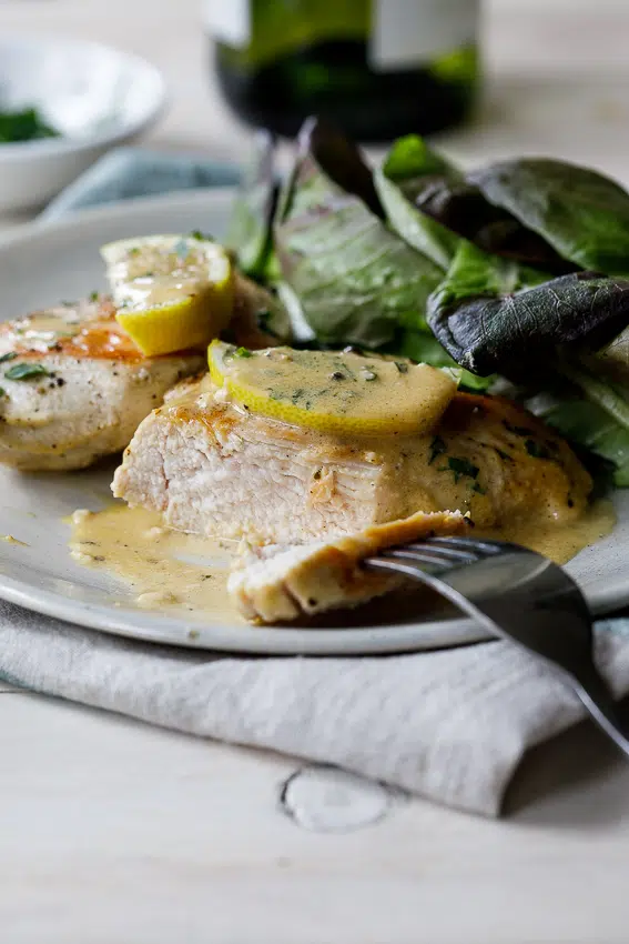 One pan lemon butter chicken