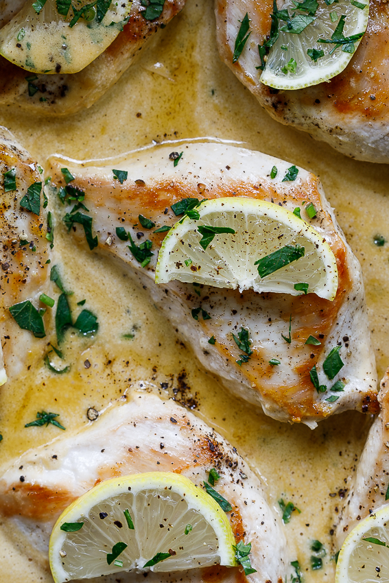 One pan lemon butter chicken