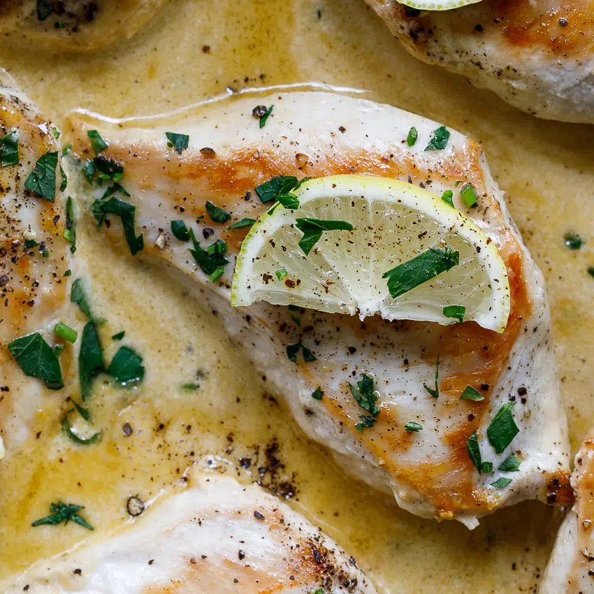 One pan lemon butter chicken
