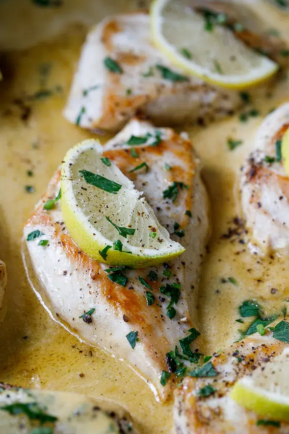 One pan lemon butter chicken