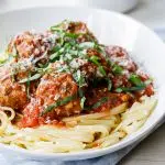 Tuscan slow cooker meatballs