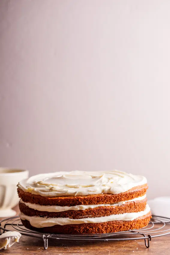 Pumpkin carrot cake