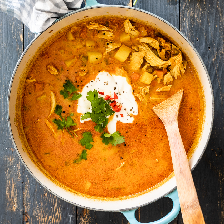 Chicken Curry Soup - Simply Delicious