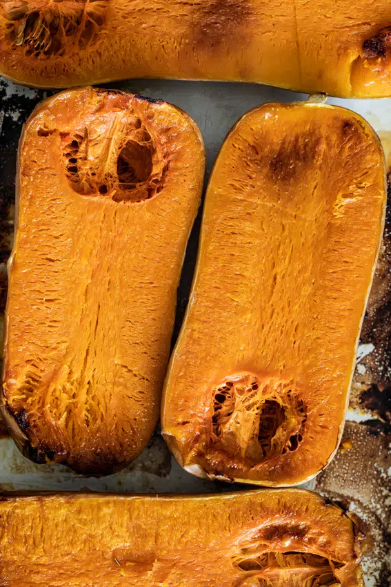 Roasted butternut squash