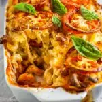 Caprese mac and cheese