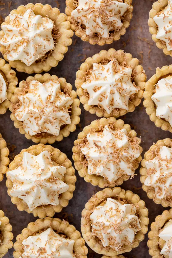 Easy mini banoffee pies