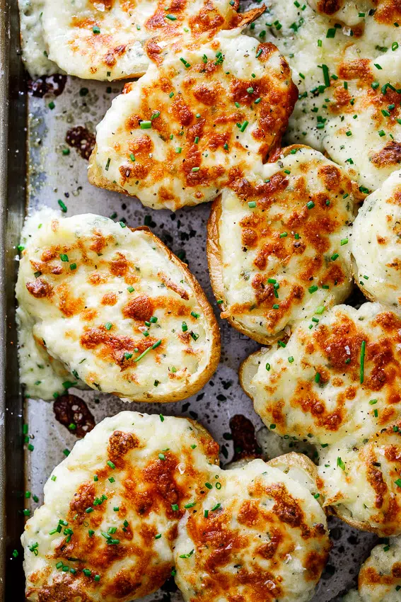 Twice baked potatoes