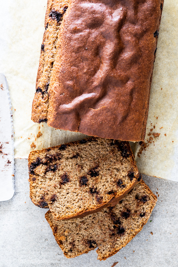 Easy healthy banana bread