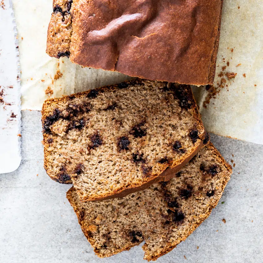 Easy healthy banana bread