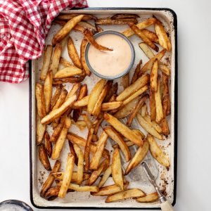 Easy oven baked fries