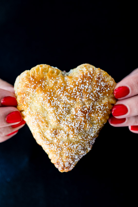 Strawberry Nutella hand pies