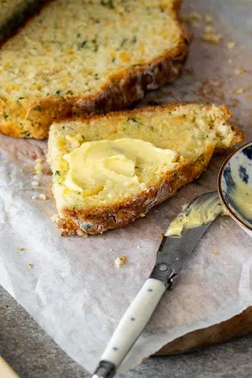 Cheese and herb Irish soda bread