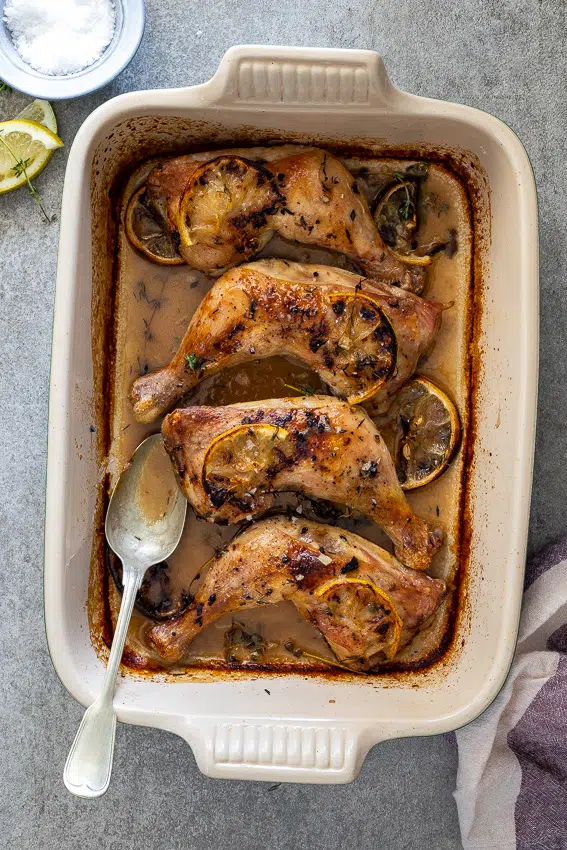 Easy baked lemon chicken