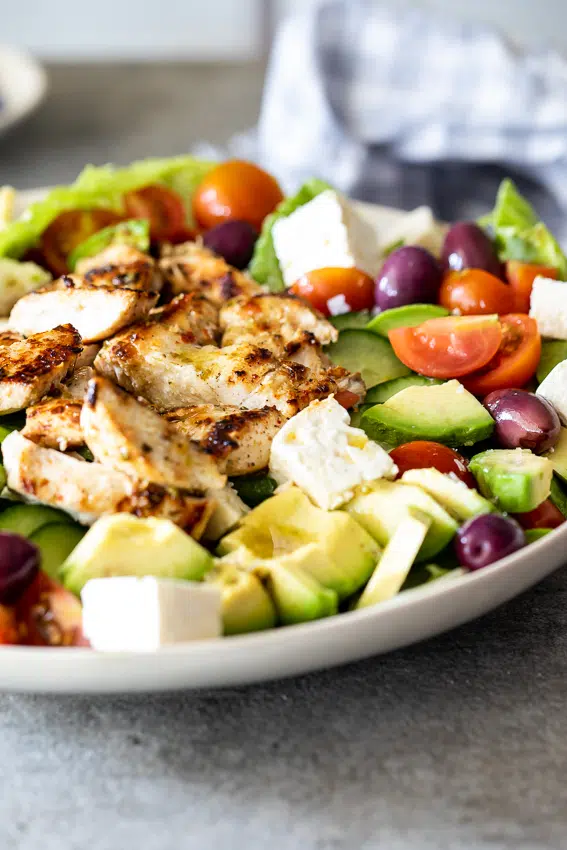 Greek chicken salad