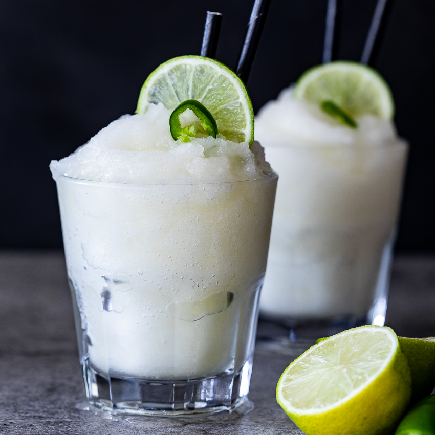 Jalapeño Margarita slushies