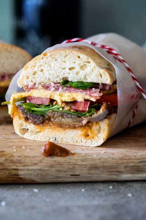 Salami Sandwich Recipe